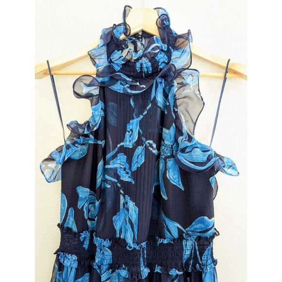 PatBO Blue Floral Maxi Dress - Picture 3 of 8